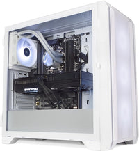ionz Gaming Desktop PC, Ryzen 7 7700X, Nvidia RTX 5070 Ti 16GB OC, 32GB DDR5 RAM, 2TB NVMe SSD, 120MM aio, Windows 11, 750W 80+ PSU (GE336F White)