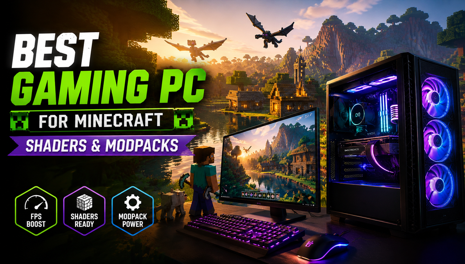 Best Gaming PC for Minecraft Shaders & Modpacks