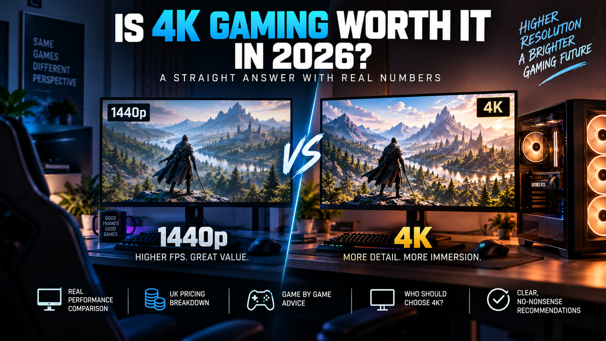 Is 4K Gaming Worth It in 2026? A Straight Answer With Real Numbers