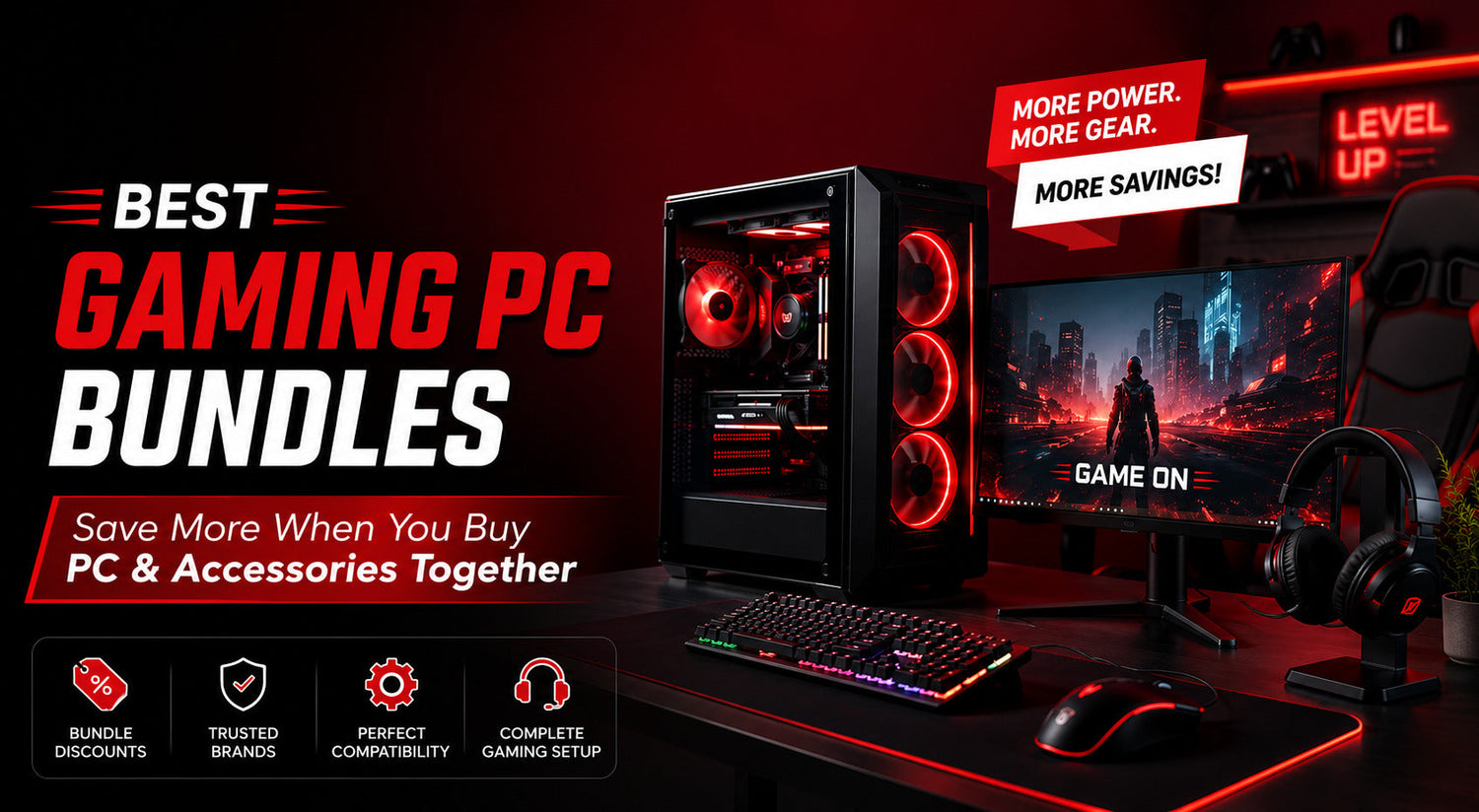 Best Gaming PC Bundles: Save More When You Buy PC & Accessories Together