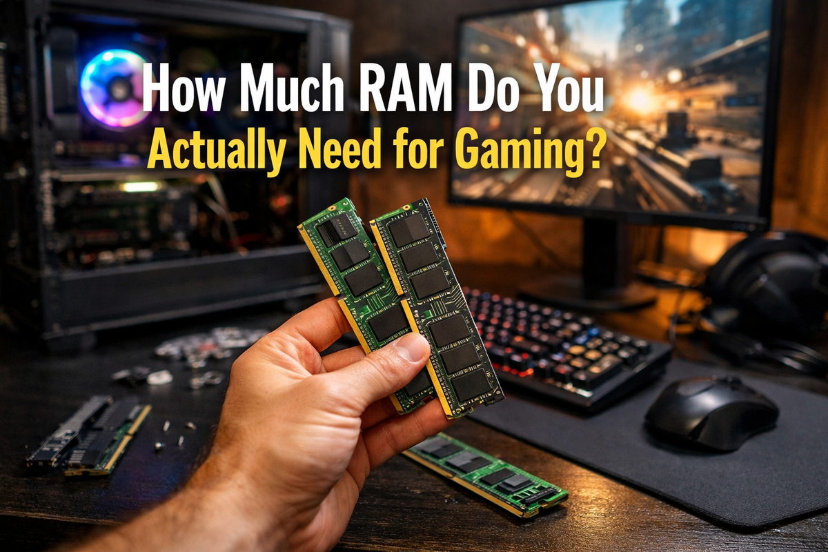 How Much RAM Do You Need for Gaming: 16GB vs 32GB – pcgamingcases.co.uk