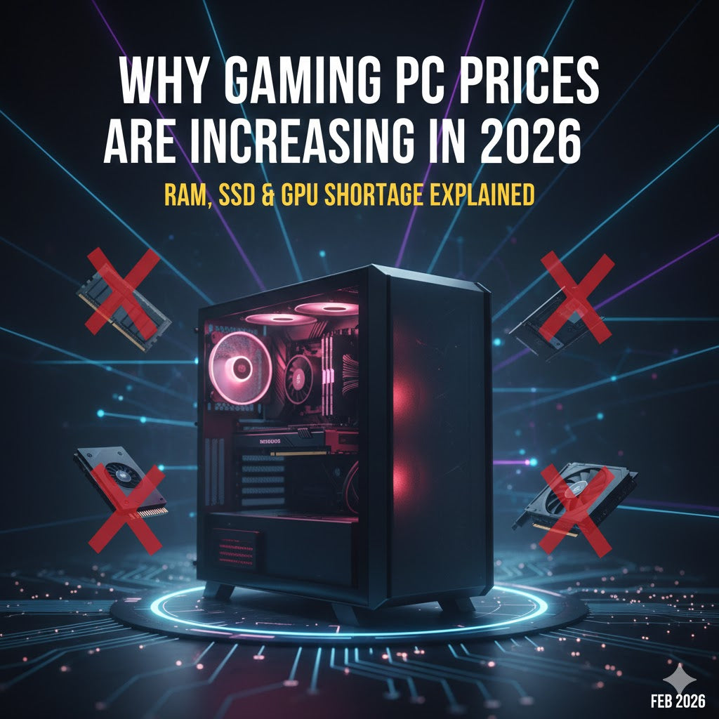 Why Gaming PC Prices Are Increasing in 2026: RAM, SSD & GPU Shortage Explained