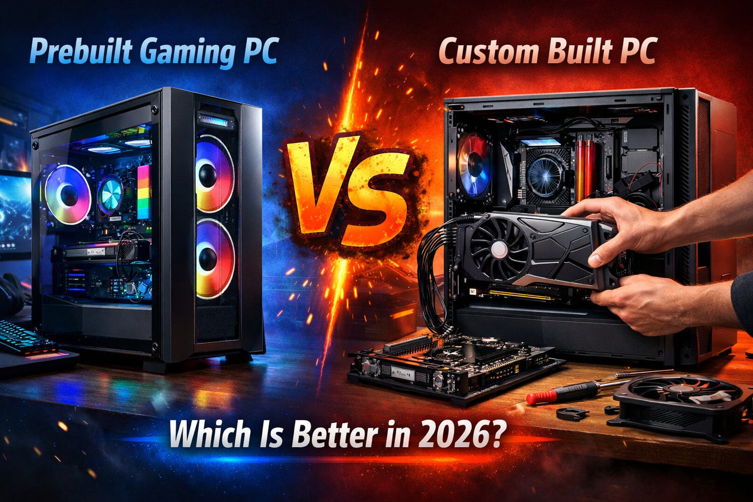 Prebuilt Gaming PC vs Custom Built PC – Which Is Better in 2026