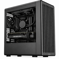 IONZ Gaming Desktop PC - HAVN BF360 FLOW Black, Ryzen 5 9600X, Nvidia RTX 5070, 16GB DDR5 RAM, 1TB NVMe SSD, 240mm AIO, 750W 80+ PSU, Windows 11 - HAVN BF360 FLOW Black