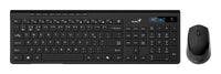 Genius SlimStar 8230 keyboard Mouse included Home/Office RF Wireless + Bluetooth English Black