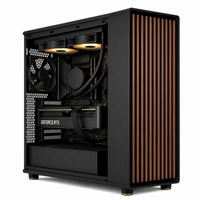 IONZ Gaming PC - Fractal Design North Black Charcoal, Ryzen 5 5800X, GeForce RTX 5060 Ti, 16GB RAM, 1TB SSD, 240mm AIO, Windows 11, 600W 80+ PSU, Black