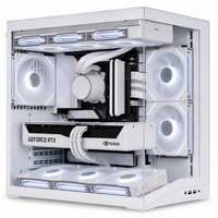IONZ Gaming PC - Lian-Li O11, Ryzen 5 5600, GeForce RTX 5060, 16GB RAM, 1TB SSD, AM4 Air Cooler, Windows 11, 600W 80+ PSU, White