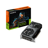 GIGABYTE GeForce RTX 5050 WINDFORCE OC 8G Graphics Card - 8GB GDDR6, 128bit, PCI-E 5.0, 2587MHz Core Clock, 2 x DP, 2 x HDMI, DLSS 4.5, GV-N5050WF2OC-8GD