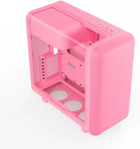 Hyte X50 Modern Performance ATX Mid-Tower PC Gaming Case - Strawberry Milk