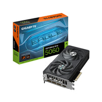 GIGABYTE GeForce RTX 5060 EAGLE OC 8G Graphics Card - 8GB GDDR7, 128bit, PCI-E 5.0, 2550 MHz Core Clock, 3 x DisplayPort, 1 x HDMI, GV-N5060EAGLE OC-8GD, DLSS 4.5