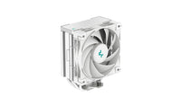 DeepCool AK400 WH Fan CPU Cooler, Universal Socket, High Performance 120mm Silent Hydro Bearing PWM White Fan, 1850RPM, 4 Heat Pipes, Unique Matrix Fin Design, White Version, Intel LGA 1700 Bracket Included