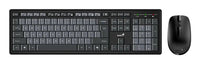 Genius KM-8200 keyboard Mouse included Home/Office USB English Black, Grey