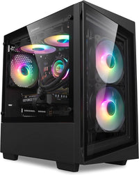 IONZ Gaming PC - Desktop Computer, Ryzen 5 7600X, GeForce RTX 5060 Ti, 32GB DDR5 RAM, 1TB SSD, 240mm AIO, 600W 80+ PSU, Windows 11, G1