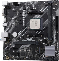 IONZ CPU Motherboard Bundle, AMD Ryzen 5 5600 with ASUS Prime A520M-K, Pre-Assembled and Tested, No RAM