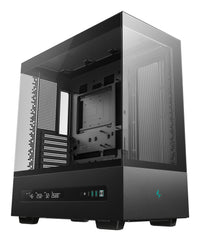 DeepCool CH690 Digital ATX Mid-Tower Case, High-Airflow PC Case with Semi-Glass Panel, USB-C Port, Support for 420mm Radiator, 450mm GPU, ATX PSU, Black