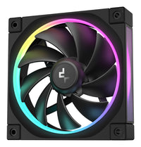 DeepCool FL12 120mm PWM Fan - High Performance, Low Noise, Fluid Dynamic Bearing, 36 ARGB LEDs, 500-2150 RPM, 55 CFM Airflow, 4-Pin PWM Control