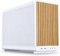 IONZ Gaming PC - Lian-Li A3 White Wood, Ryzen 5 5600, GeForce RTX 5060, 16GB RAM, 1TB SSD, AM4 Air Cooler, Windows 11, 600W 80+ PSU, White