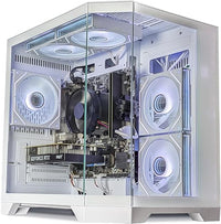 IONZ Gaming PC - Intel i5-12400F | | GeForce RTX 5060 | 16GB DDR5 RAM | 1TB NVMe SSD | 600W PSU | 240mm AIO | Windows 11 | WiFi | Apex mini White