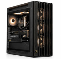 IONZ Gaming PC - ASUS ProArt PA401 Wood, Ryzen 5 5500, GeForce RTX 5060, 16GB RAM, 1TB SSD, 240mm AIO, Windows 11, 600W 80+ PSU, Black
