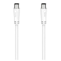 Hama Antenna Cable, Coax Male to Coax Female, 90dB, 20 Metre, White