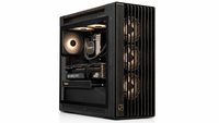 IONZ Gaming PC - ASUS ProArt PA401 Wood, Ryzen 5 5800X, GeForce RTX 5060 Ti, 16GB RAM, 1TB SSD, 240mm AIO, Windows 11, 600W 80+ PSU, Black