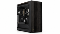 IONZ Gaming PC - ASUS ProArt PA401 Wood, Ryzen 5 5500, GeForce RTX 5060, 16GB RAM, 1TB SSD, 240mm AIO, Windows 11, 600W 80+ PSU, Black