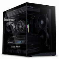 IONZ Gaming PC - Lian-Li O11, Ryzen 5 5600, GeForce RTX 5060, 16GB RAM, 1TB SSD, AM4 Air Cooler, Windows 11, 600W 80+ PSU, Black