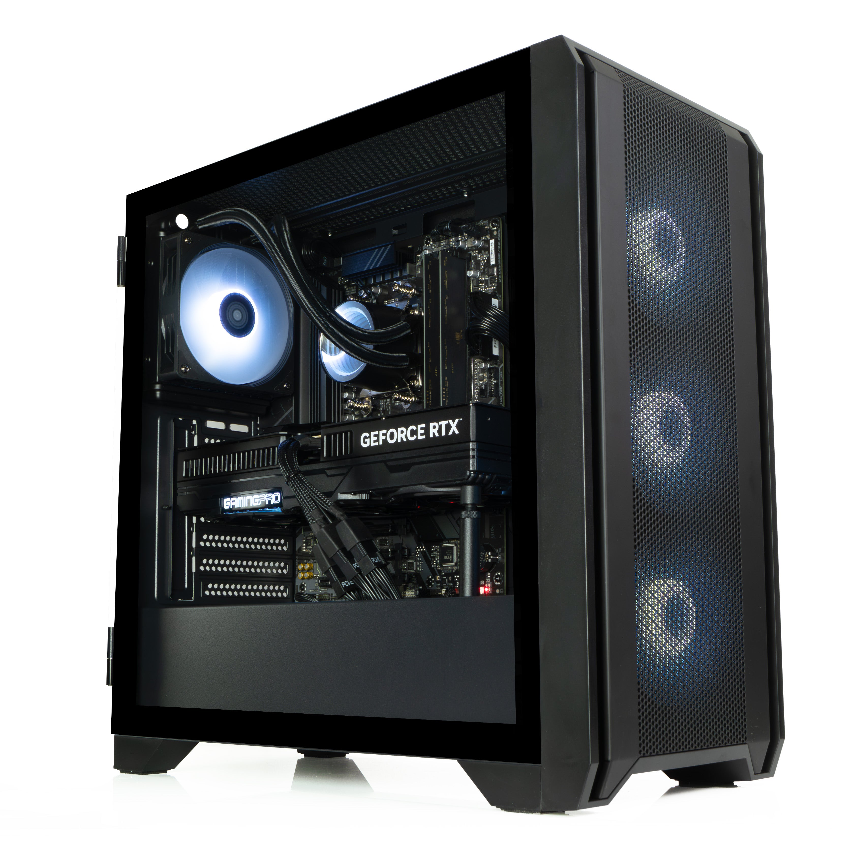 IONZ Gaming PC Desktop Computer, Ryzen 7 5700X3D, NVidia RTX 5080, 32G ...