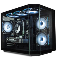 IONZ Gaming Desktop PC, Ryzen 7 5800X, RTX 5070Ti OC, 32GB RGB RAM, 120mm AIO, 1TB SSD, 850W 80 + PSU, Windows 11 Home, WiFi, Apex - Black