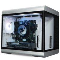 IONZ Gaming PC - Desktop Computer, Ryzen 5 5600X, NVIDIA RTX 5060, 16GB RAM, 1TB NVMe SSD, Windows 11, 500W 80+ PSU, WiFi, Black - KZ36T