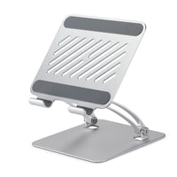 IONZ Adjustable Laptop & Tablet Stand - Ventilated Desk Riser, Ergonomic Angle