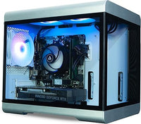 IONZ Gaming PC, AMD Ryzen 5 5500, RTX 3050 6GB Graphics Card, 16GB RAM, 500GB SSD, Windows 11, 500W 80+ PSU, WiFi, Black - KZ36 ARC