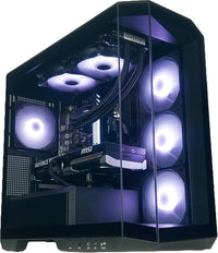 ionz Gaming PC - MSI PBM, Ryzen 7 9800X3D, Nvidia RTX 5080, 32GB DDR5 RAM, 2TB NVMe SSD, 360mm AIO, Windows 11, 850W 80+ PSU - MSI MAG PANO M100R PZ - White (Copy)