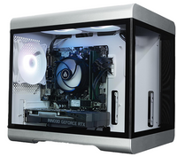 IONZ Gaming / Office PC - AMD Ryzen 5 5500, RTX 3050 6GB Graphics Card, 16GB RAM, 500GB SSD, Windows 11, 500W PSU (KZ-36T ARC, Black)