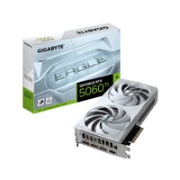 GIGABYTE GeForce RTX 5060 Ti EAGLE OC ICE 8G Graphics Card - 8GB GDDR7, 128bit, PCI-E 5.0, 2617MHz Core Clock, 3 x DisplayPort, 1 x HDMI, GV-N506TEAGLEOC ICE-8GD, DLSS 4.5
