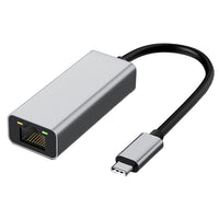 USB-C to Ethernet Adapter, RJ45 LAN Network Adapter for MacBook, Laptop, iPad, Tablet & Windows PC
