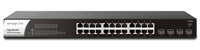 DrayTek VSP1281X-K network switch Managed L2 Gigabit Ethernet (10/100/1000) Power over Ethernet (PoE) 1U Black