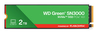 Western Digital Green WD Ã¢âÂ¢ SN3000 NVMeÃ¢âÂ¢ SSD POWERED BY SANDISK 2 TB