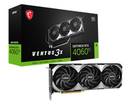 MSI VENTUS GEFORCE RTX 4060 TI 8G 3X E1 OC graphics card NVIDIA 8 GB GDDR6