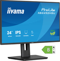 iiyama ProLite XB2492HSU-B1 computer monitor 60.5 cm (23.8") 1920 x 1080 pixels Full HD LED Black