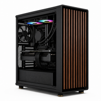 IONZ Gaming PC - Fractal Design North Tempered Glass Black Charcoal, Ryzen 7 9800X3D, Nvidia RTX 5080, 32GB DDR5 RAM, 1TB NVMe SSD, Windows 11, 850W 80+ PSU Black