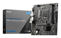 MSI MB PRO H610M-B DDR4 Intel H610 LGA 1700 micro ATX