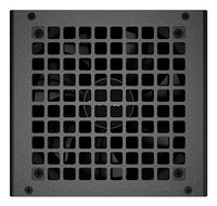 DeepCool PF500 500W PSU, 120mm Silent Hydraulic Bearing Fan, 80 PLUS White, Non Modular, UK Plug, Flat Black Cables, Efficient & Affordable