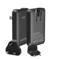 ionz brand USB GaN Charger, 65W Power Delivery Travel Charger