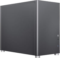 IONZ Office PC, Quiet Desktop Computer, EPDM Sound Dampening Case, AMD Ryzen 5 4600G, 16GB RAM, 500GB SSD, Windows 11, WiFi, Black, KZ-30M