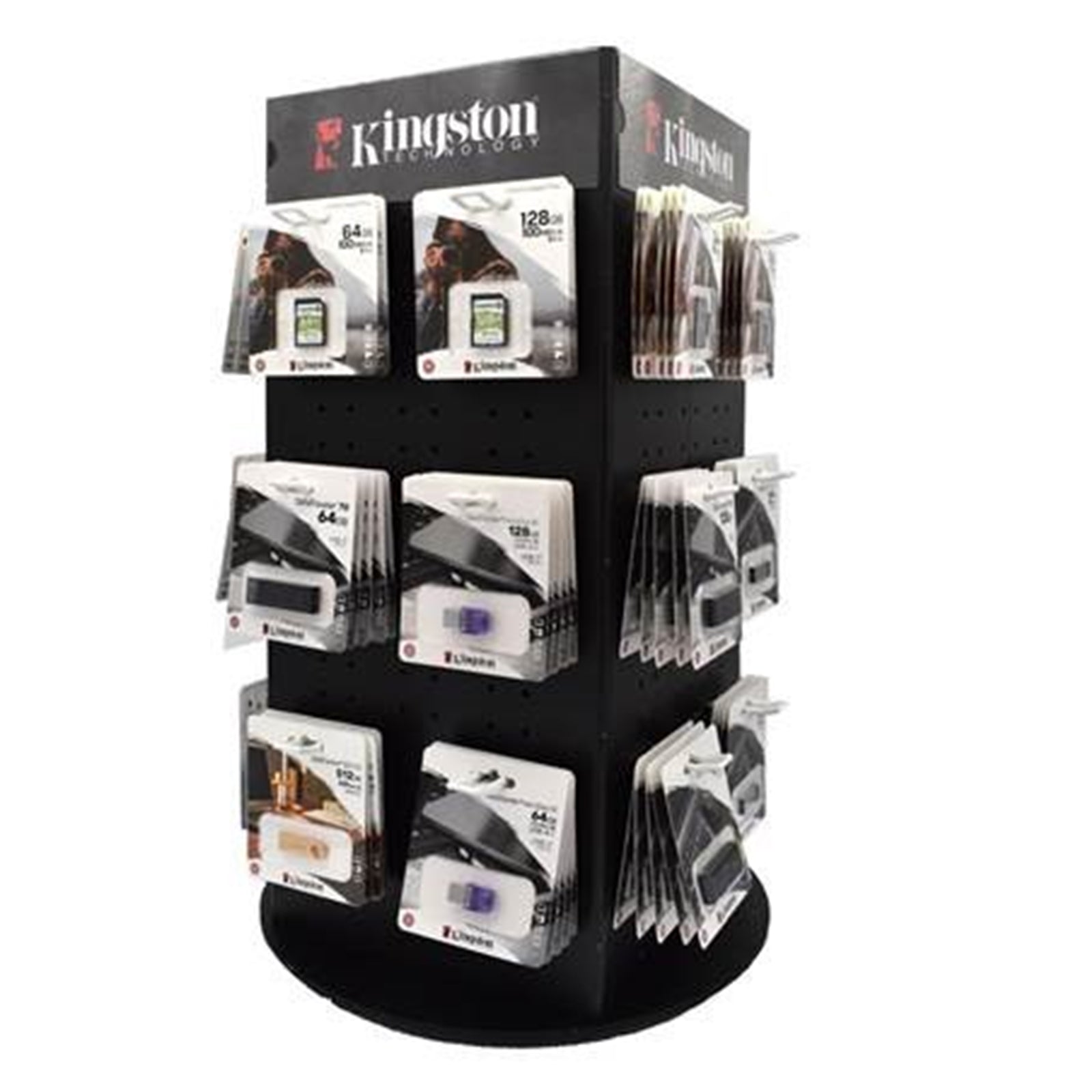 Kingston Technology Countertop Display Stand, 115 Unit Capacity ...