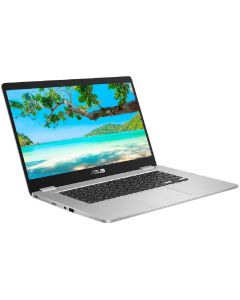 ASUS 15.6" ChromeBook C523NA (Intel Celeron N3350, 4 GB RAM, 64 GB eMMC, Chrome OS), Silver