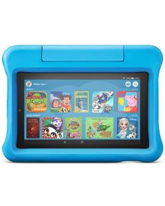 Amazon Fire HD8 Kids tablet | for ages 3-7 | 8" Display, 32 GB, with Protective Case -Blue
