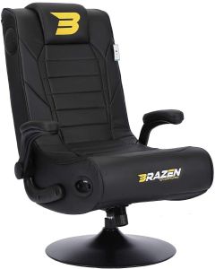 BraZen Serpent 2.1 Bluetooth Surround Sound Gaming Chair Black