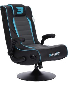 BraZen Serpent 2.1 Bluetooth Surround Sound Gaming Chair Blue